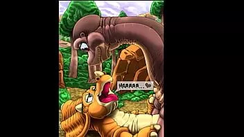 تشغيل Littlefoot و Cera - الجنس الوادي العظيم