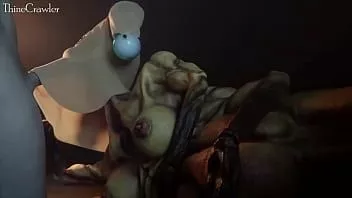 Abspielen Thincrawler Animation Fantasy Kreatur Frau Sex Mensch Mann