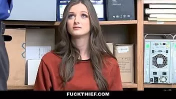 play Strict officer fucks and leaves shoplifter