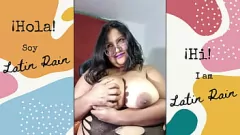 Play Latina Rain's Bountiful Huge Tits Exposed